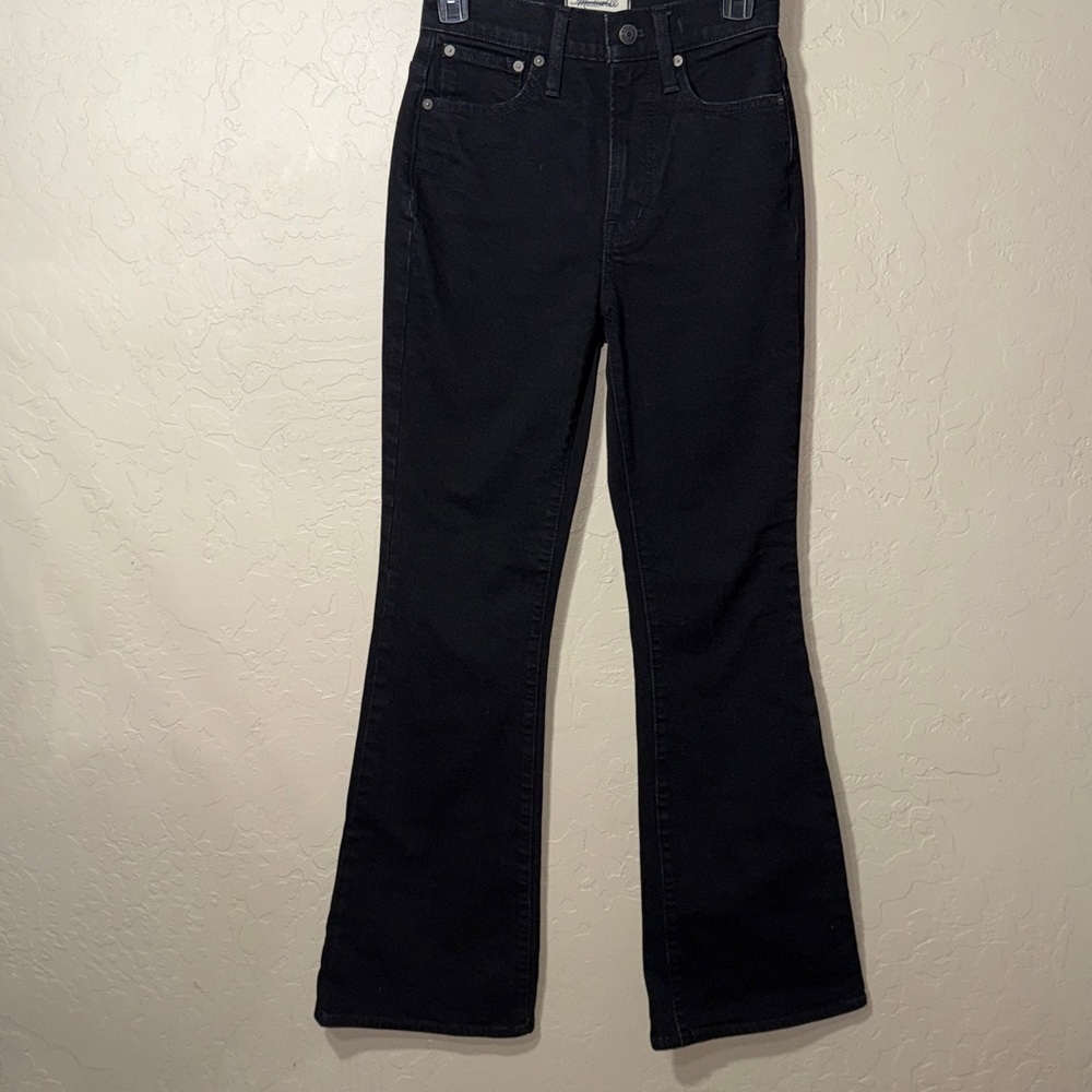 Madewell the vintage flare jeans women’s size 24 black jeans